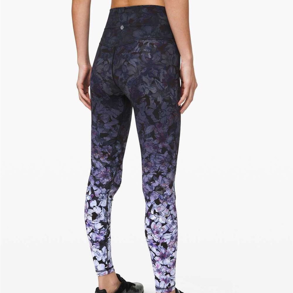 Lululemon Align Nightfall Blossom Ombré Leggings